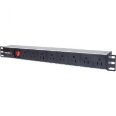 PDU BARRA MULTICONTACTO 8 CONTACTOS INTERRUPTOR SUPRESOR RACK grande