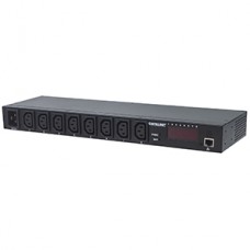 PDU BARRA MULTICONTACTO 8 CONTACTOS MONITOR HUMEDAD TEMP grande