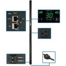 PDU MONITOREABLE MONOFASICO 2.9KW 120V 24 5-15/20R L5-30P 0U grande