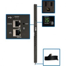 PDU MONITROREABLE 1.4KW LX 120V (16 5-15R) 5-15P VERTICAL grande