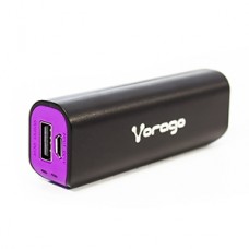 POWER BANK VORAGO PB-150 2200 MAH NEGRO/MORADO BOLSA grande