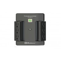 PROTECTOR DE VOLTAJE PV-2500 D VA/2000 W / 6 CONTACTOS ATERR