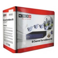 PROVISION KIT 1 DVR 8CH 1080P 4 CAM BALA AHD 2MP CABLES FUENTE grande