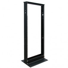 RACK DE 2 POSTES DE 19  PARA 362 KG ALTURA 25U ALUMNIO NEGRO grande