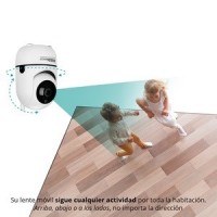 REDLEMON CAMARA SEGURIDAD WIFI HD VISION NOCT 360 CLOUD STORAGE