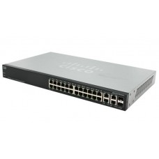 SF500-24P 24PORT MANAGED 10/100 POE STACKABLE SWITCH . grande