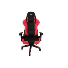 SILLA GAMER FALCON ROJA BASE METALICA SOPORTE LUMBAR SOPORTE CER grande