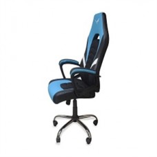 SILLA GAMER TITAN AZUL SEMI REC LINABLE SOP METALICO BRAZO ACOJINAD grande