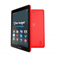 TABLET VORAGO PAD-7-V5 7 ANDROI 8.1 QUADCORE 1GB 16GB DUALCAM ROJO  grande