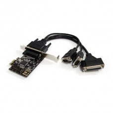 TARJETA ADAPTADORA PCI EXPRESS 2 PUERTOS SERIAL 1 PARALELO RS23. grande