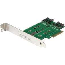 TARJETA ADAPTADORA PCI EXPRESS 3 PUERTOS M.2 1XNVME 2XSATA grande