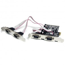 TARJETA ADAPTADORA PCI EXPRESS PCIE 4 PUERTOS SERIAL RS232 DB9 . grande