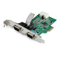 TARJETA ADAPTADORA SERIAL PCIE RS232 2 PUERTOS - UART 16950 - LP grande