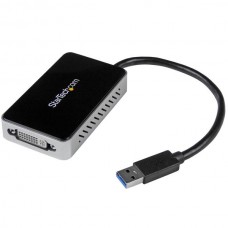 TARJETA DE VIDEO USB 3.0 A DVI CABLE CONVERTIDOR CON PUERTO USB grande