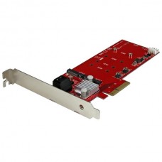 TARJETA PCI EXPRESS 2X SSD NGFF M.2 2X SATA III CONTROLADOR grande