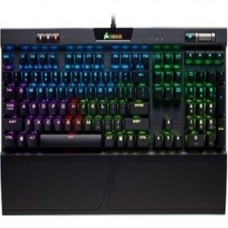 TECLADO CORSAIR GAMING K70 RGB MK.2 RAPIDFIRE MECANICO CHERRY MX grande