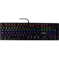 TECLADO MECANICO GAME FACTOR KB G400  SWITCH BLUE  USB  NEGRO grande