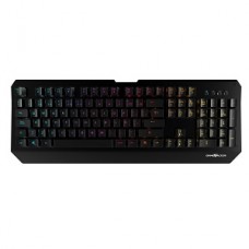 TECLADO MECANICO GAME FACTOR OP TICAL USB NEGRO RGB grande